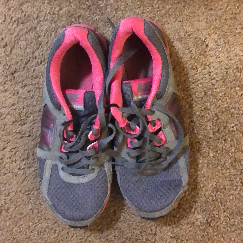 Nike Hot Pink and Grey- Lots of Miles Left